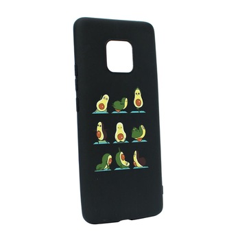 Husa Silicon Compatibila cu Motorola Moto E7 Plus, Avocado Yoga, rezistenta la uzura, anti-alunecare, B752 Husa Silicon Compatibila cu Motorola Moto E7 Plus, Avocado Yoga, rezistenta la uzura, anti-alunecare, B752