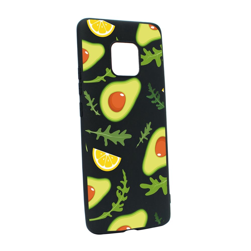 Husa Silicon Compatibila cu Motorola Moto E7 Plus, Avocado, rezistenta la uzura, anti-alunecare, B760