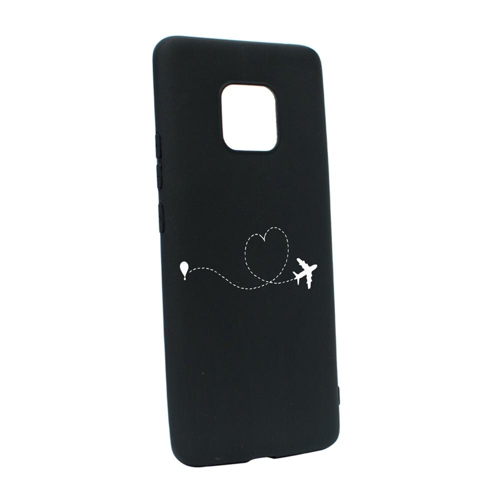 Husa Silicon Compatibila cu Motorola Moto G9 Play, Love To Travel, rezistenta la uzura, anti-alunecare, B746