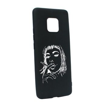 Husa Silicon Compatibila cu Motorola Moto E7 Plus, Smoking Woman, rezistenta la uzura, anti-alunecare, B749 Husa Silicon Compatibila cu Motorola Moto E7 Plus, Smoking Woman, rezistenta la uzura, anti-alunecare, B749