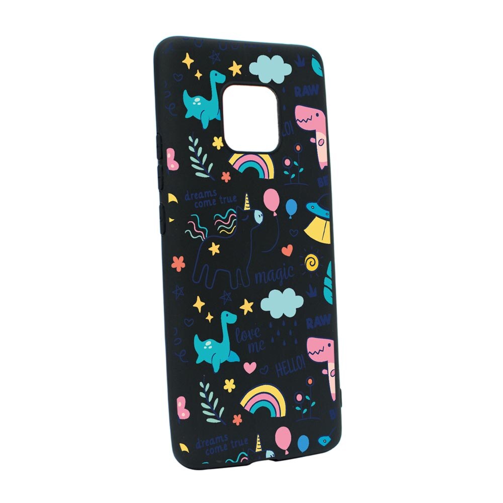 Husa Silicon Compatibila cu Motorola Moto E7 Plus, Unicorn - Dreams Comes True, rezistenta la uzura, anti-alunecare, B759