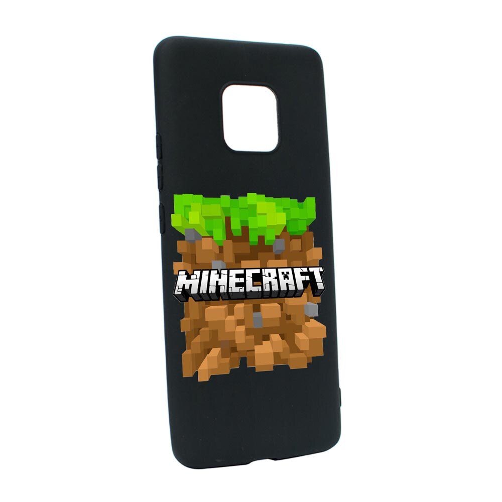 Husa Silicon Compatibila cu Motorola Moto E7 Plus, Minecraft, rezistenta la uzura, anti-alunecare, B726