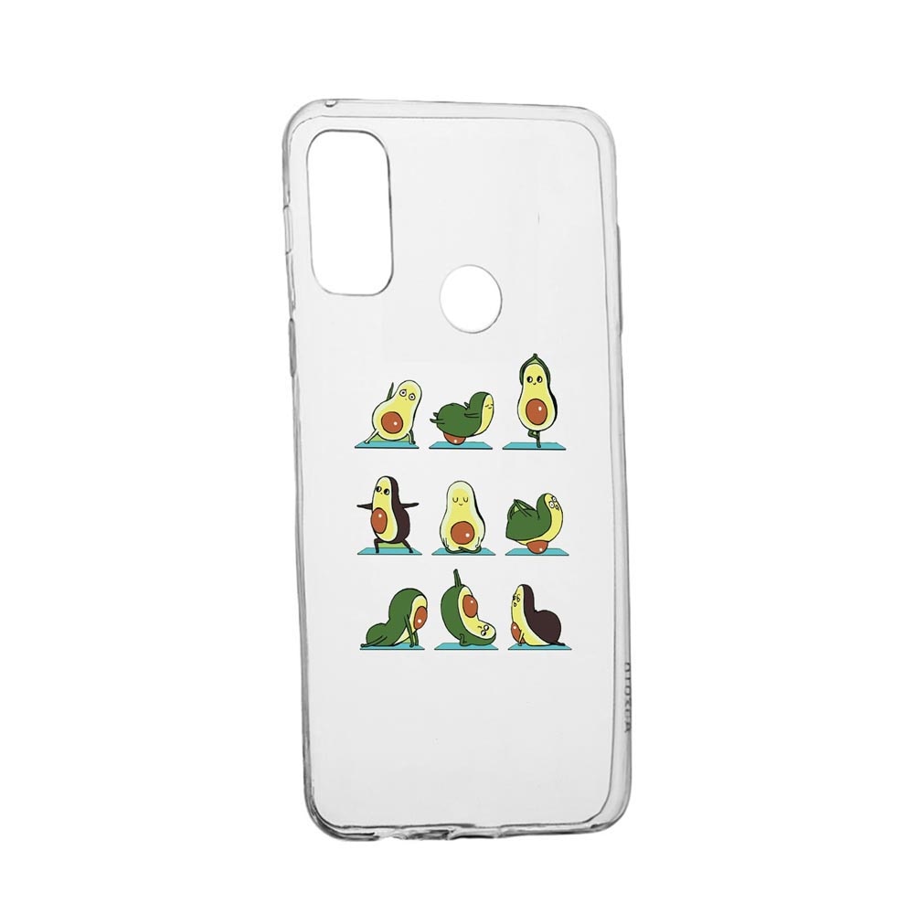 Husa Silicon Compatibila cu Motorola Moto G20, Avocado Yoga, rezistenta la uzura, anti-alunecare, 752