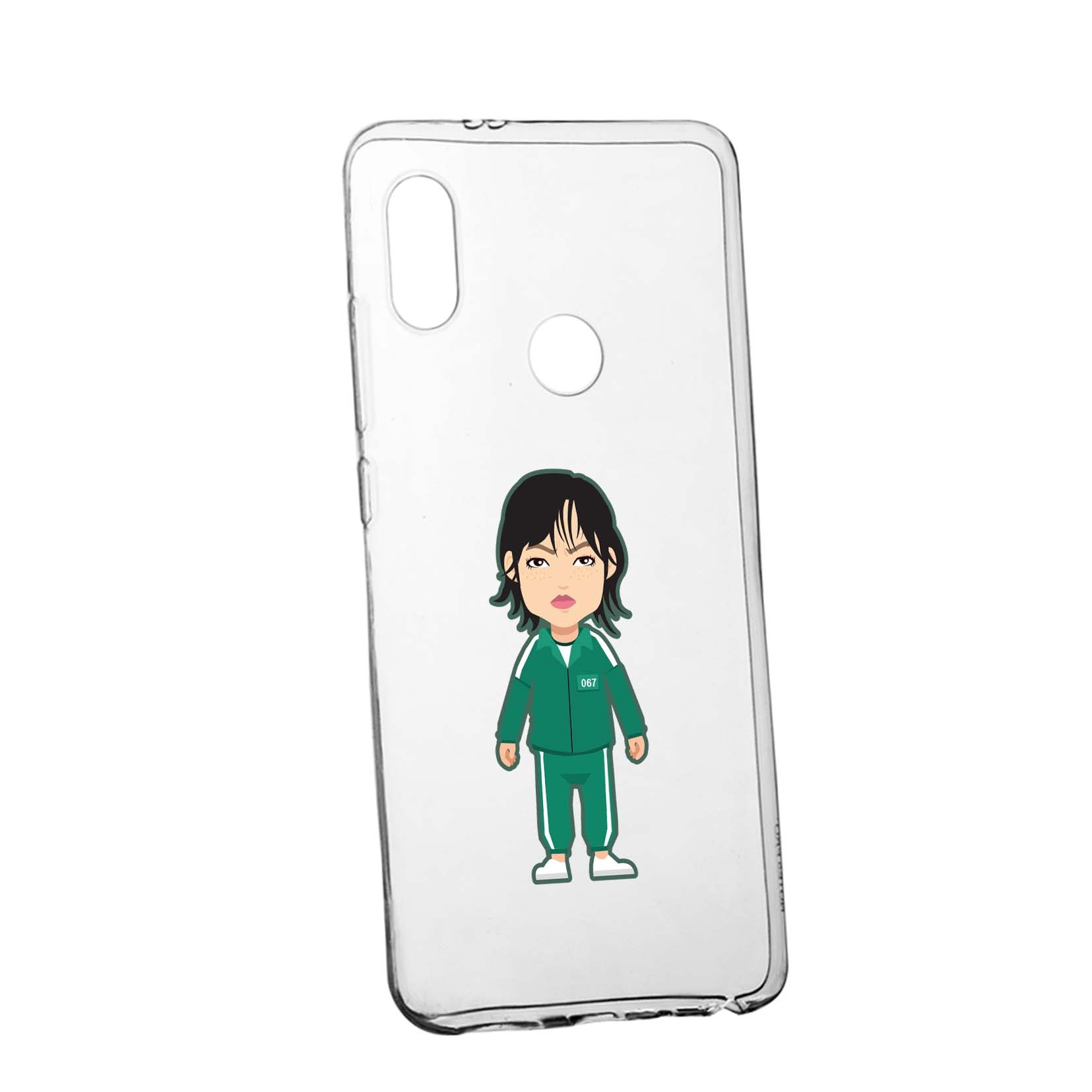 Husa Silicon Compatibila Cu Huawei Y9 2019, Squid Game - Gamer 067, rezistenta la uzura, anti-alunecare, 840