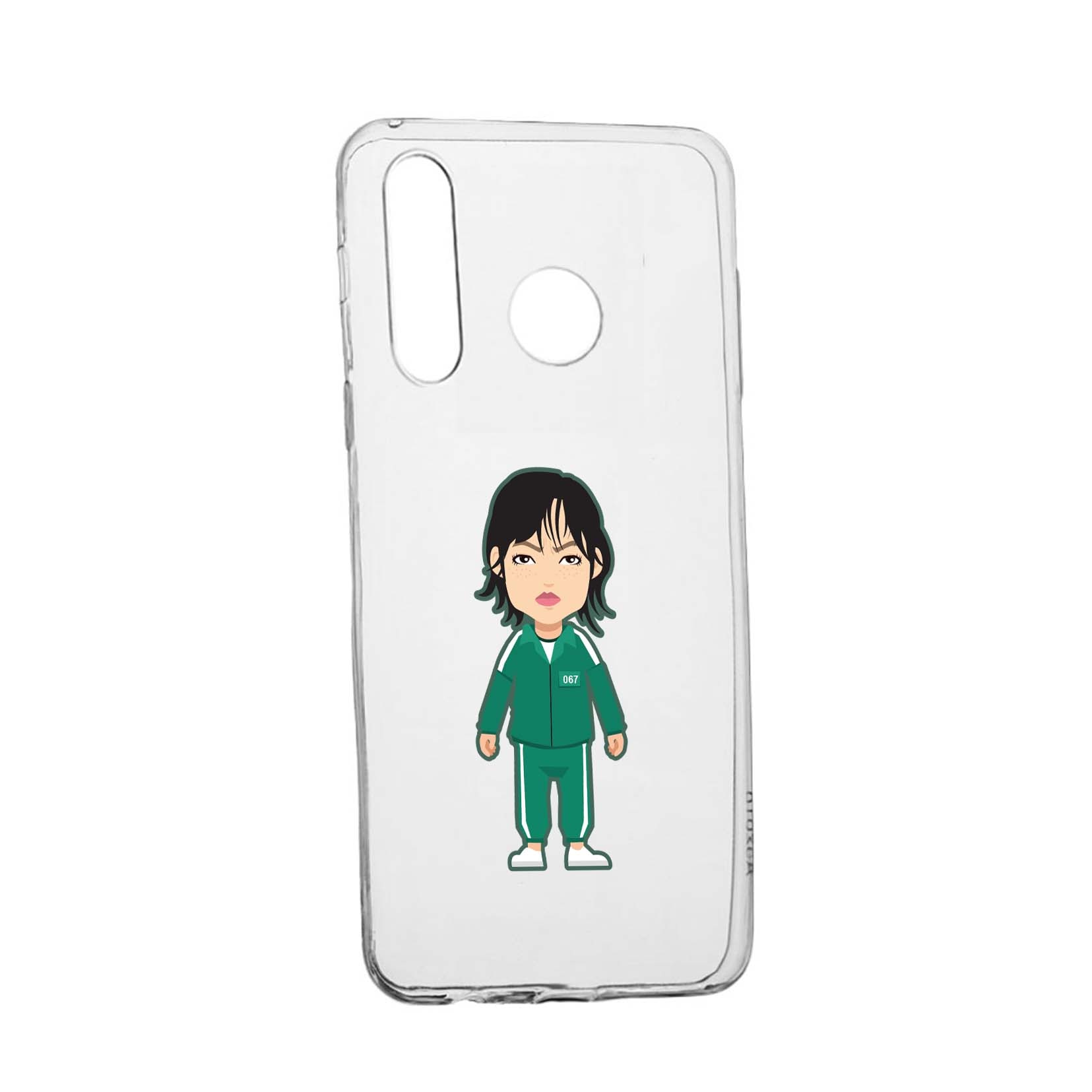 Husa Silicon Compatibila Cu Samsung Galaxy A21, Squid Game - Gamer 067, rezistenta la uzura, anti-alunecare, 840