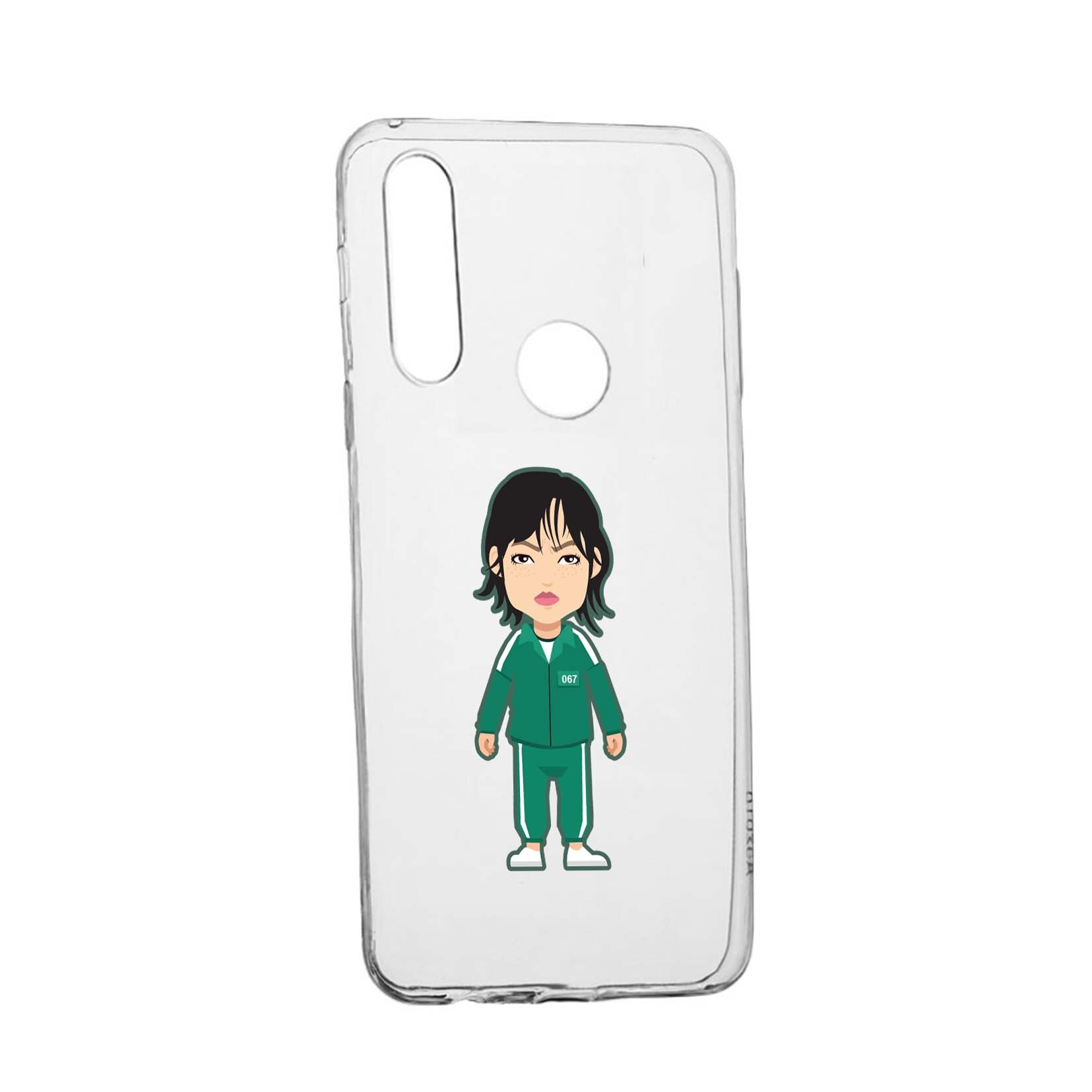 Husa Silicon Compatibila Cu Alcatel 1S (2020) / 1V (2020) , Squid Game - Gamer 067, rezistenta la uzura, anti-alunecare, 840