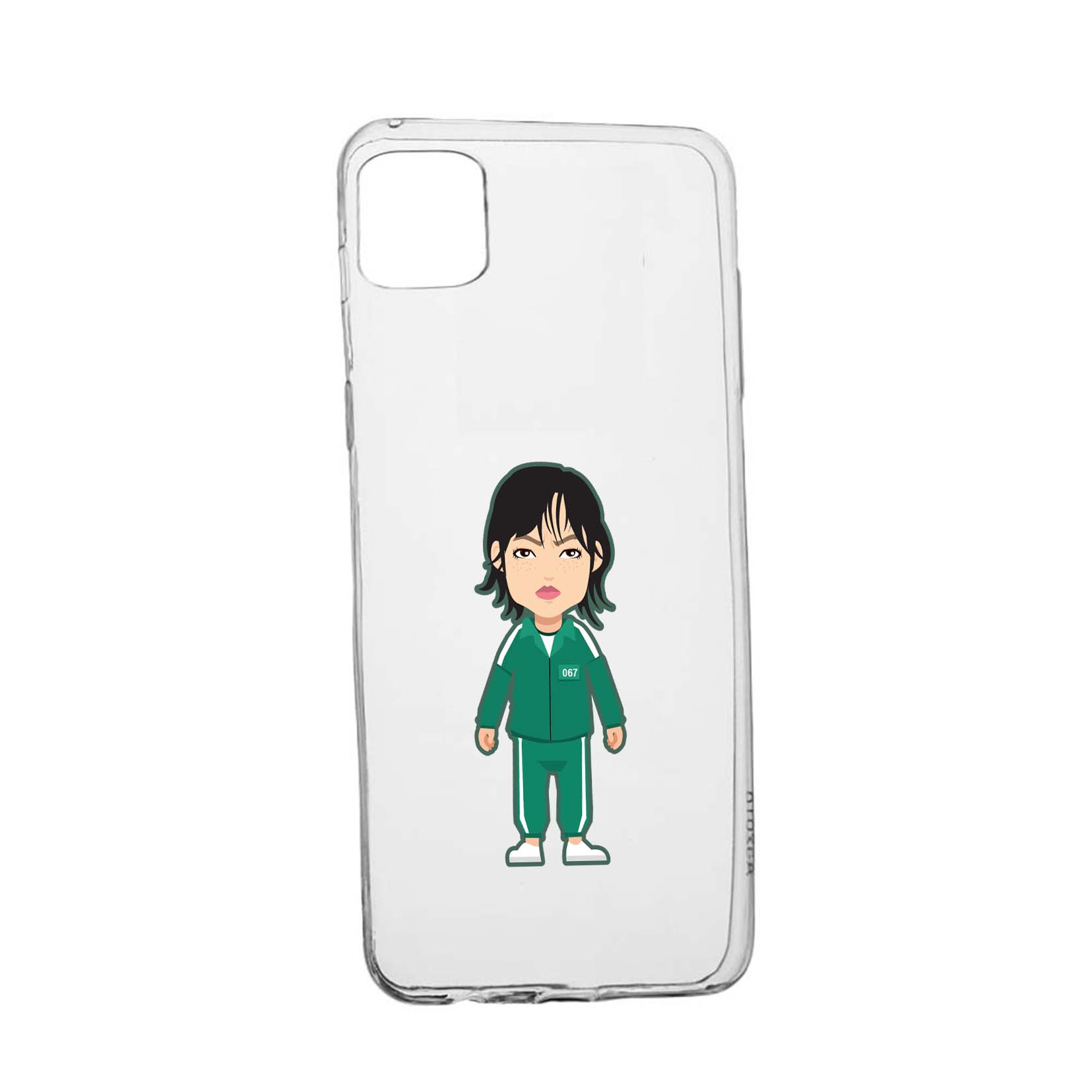 Husa Silicon Compatibila Cu Apple iPhone 12, Squid Game - Gamer 067, rezistenta la uzura, anti-alunecare, 840