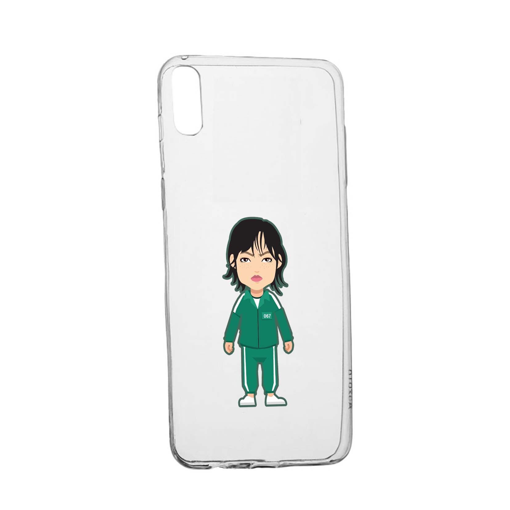 Husa Silicon Compatibila Cu Xiaomi Redmi 7A, Squid Game - Gamer 067, rezistenta la uzura, anti-alunecare, 840