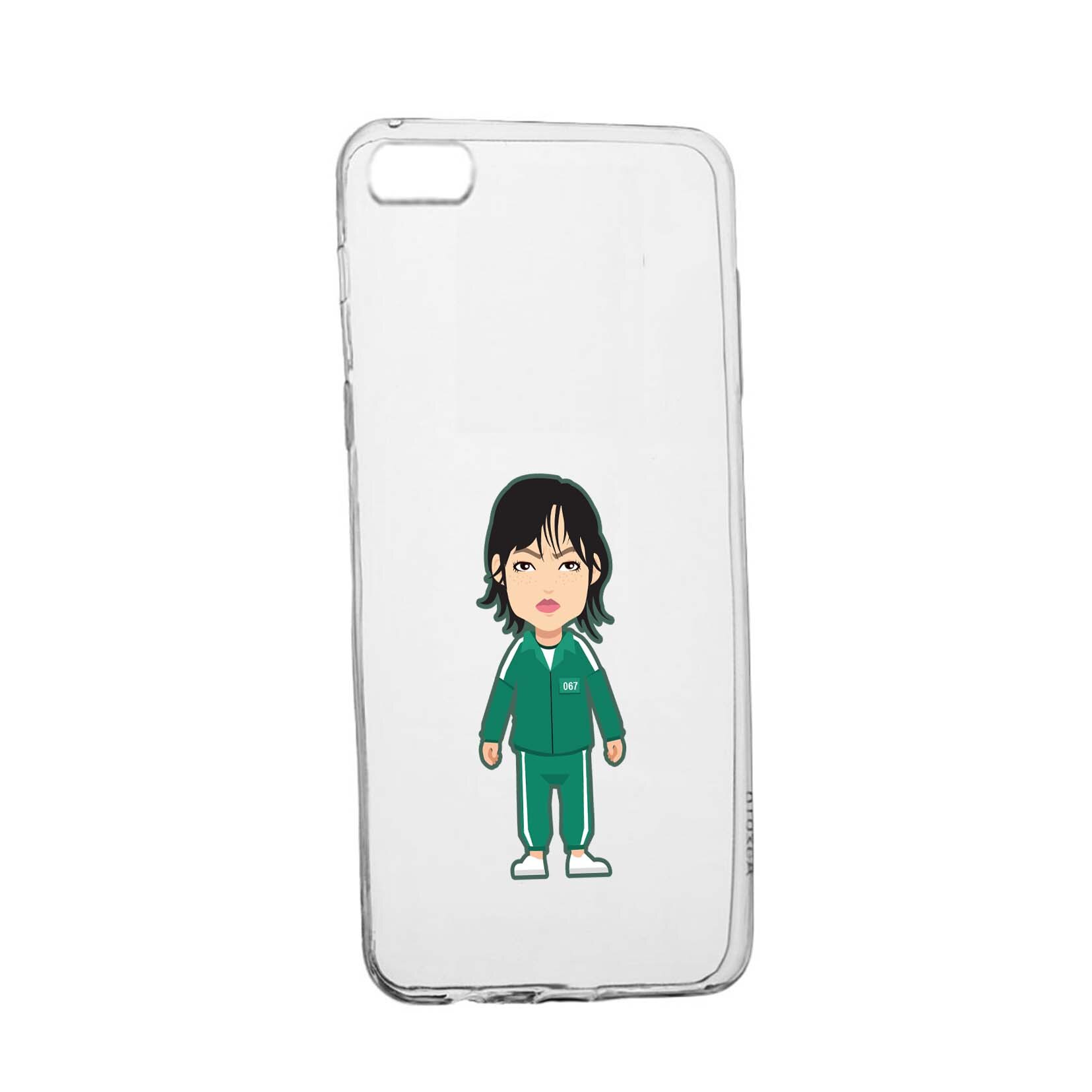 Husa Silicon Compatibila Cu Apple iPhone 5 / 5S / SE, Squid Game - Gamer 067, rezistenta la uzura, anti-alunecare, 840