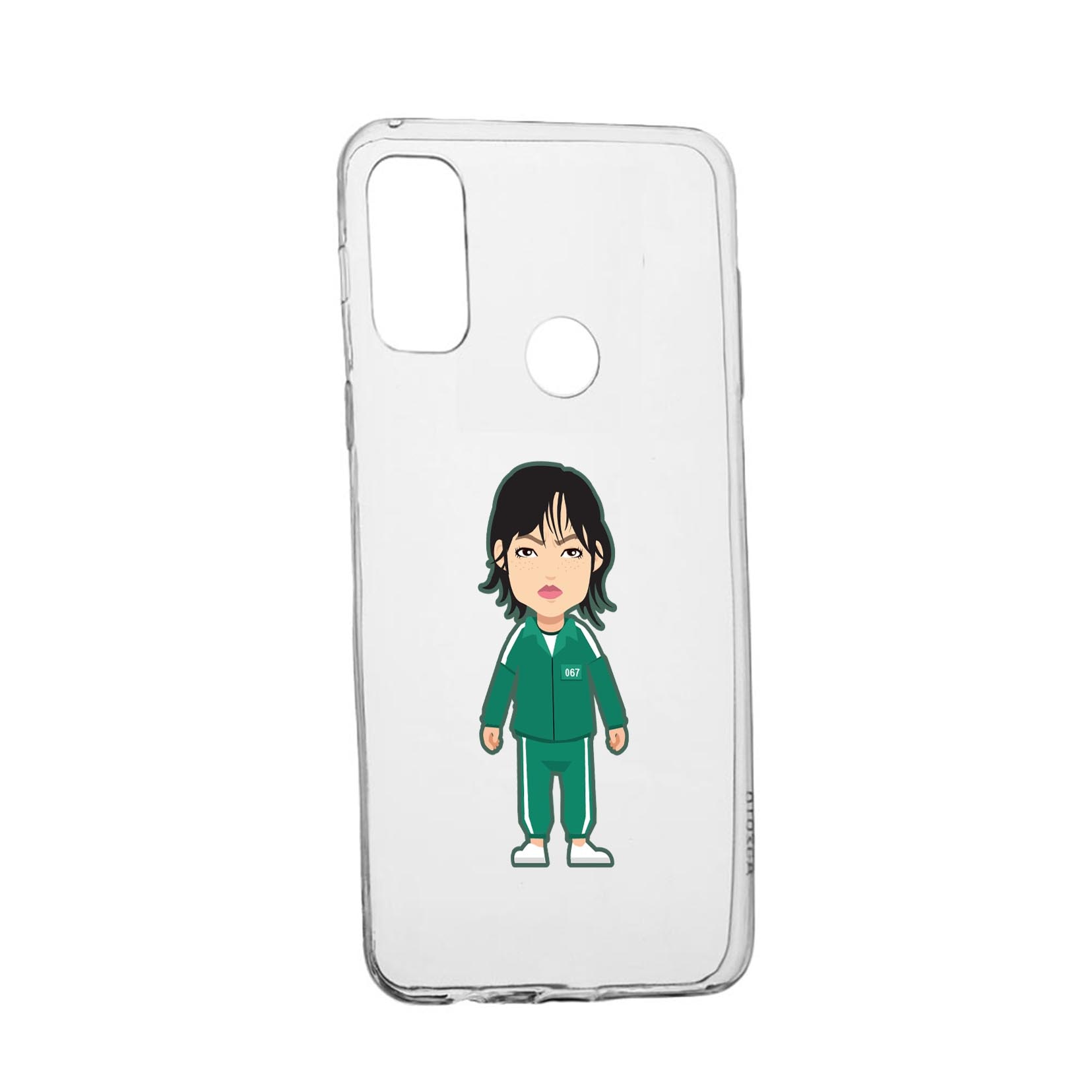 Husa Silicon Compatibila Cu Oppo A53, Squid Game - Gamer 067, rezistenta la uzura, anti-alunecare, 840