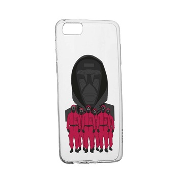 Husa Silicon Compatibila Cu Xiaomi Redmi GO, Squid Game - Front Man And Soldier, rezistenta la uzura, anti-alunecare, 841 Husa Silicon Compatibila Cu Xiaomi Redmi GO, Squid Game - Front Man And Soldier, rezistenta la uzura, anti-alunecare, 841