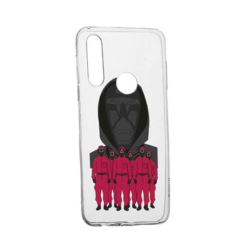 Husa Silicon Compatibila Cu Motorola Moto E7, Squid Game - Front Man And Soldier, rezistenta la uzura, anti-alunecare, 841 Husa Silicon Compatibila Cu Motorola Moto E7, Squid Game - Front Man And Soldier, rezistenta la uzura, anti-alunecare, 841