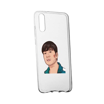 Husa Silicon Compatibila Cu Samsung Galaxy A01, Squid Game - Gamer 218, rezistenta la uzura, anti-alunecare, 843 Husa Silicon Compatibila Cu Samsung Galaxy A01, Squid Game - Gamer 218, rezistenta la uzura, anti-alunecare, 843
