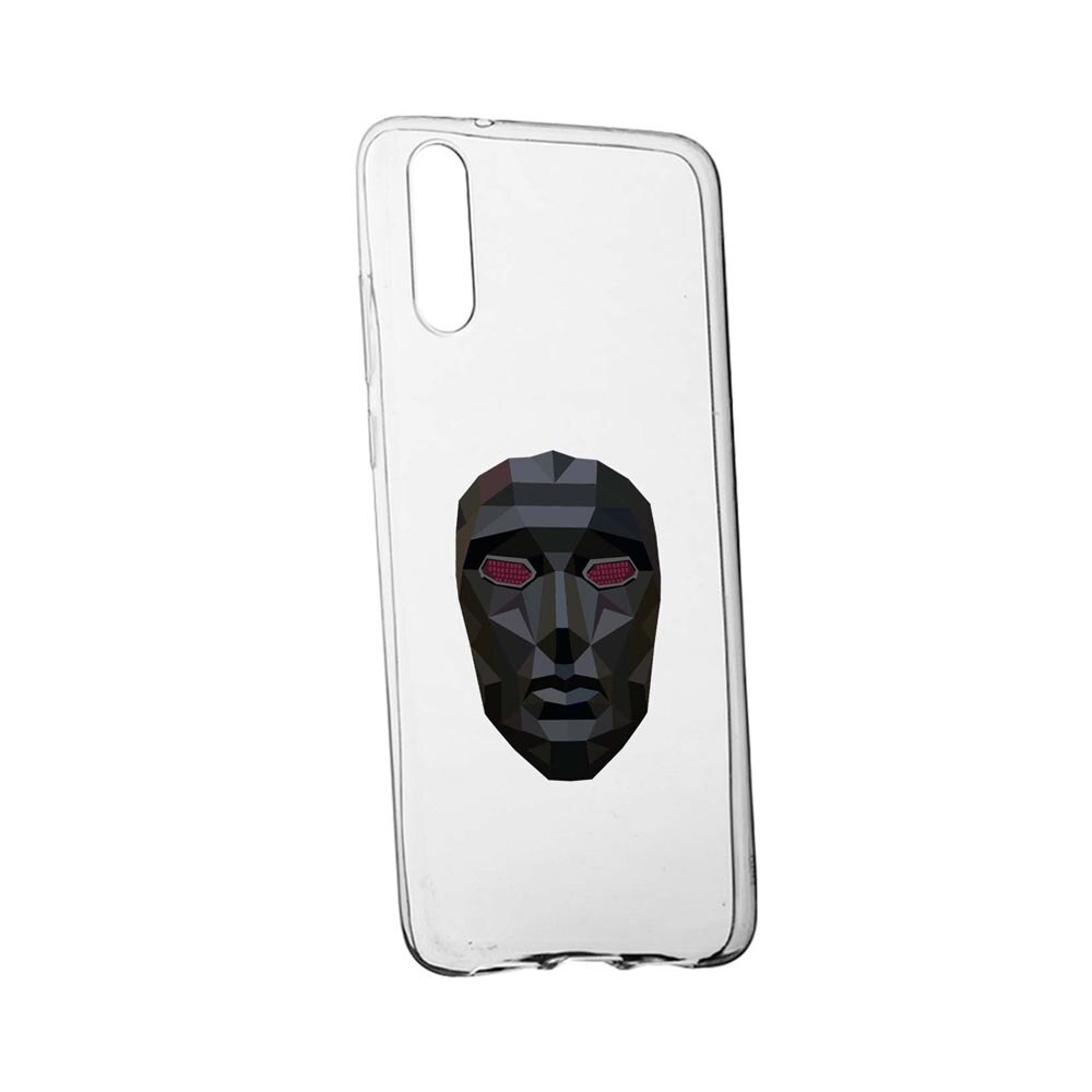 Husa Silicon Compatibila Cu Xiaomi Mi 9 Pro, Squid Game Mask Front Man, rezistenta la uzura, anti-alunecare, 844