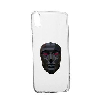 Husa Silicon Compatibila Cu Samsung Galaxy M02, Squid Game Mask Front Man, rezistenta la uzura, anti-alunecare, 844 Husa Silicon Compatibila Cu Samsung Galaxy M02, Squid Game Mask Front Man, rezistenta la uzura, anti-alunecare, 844