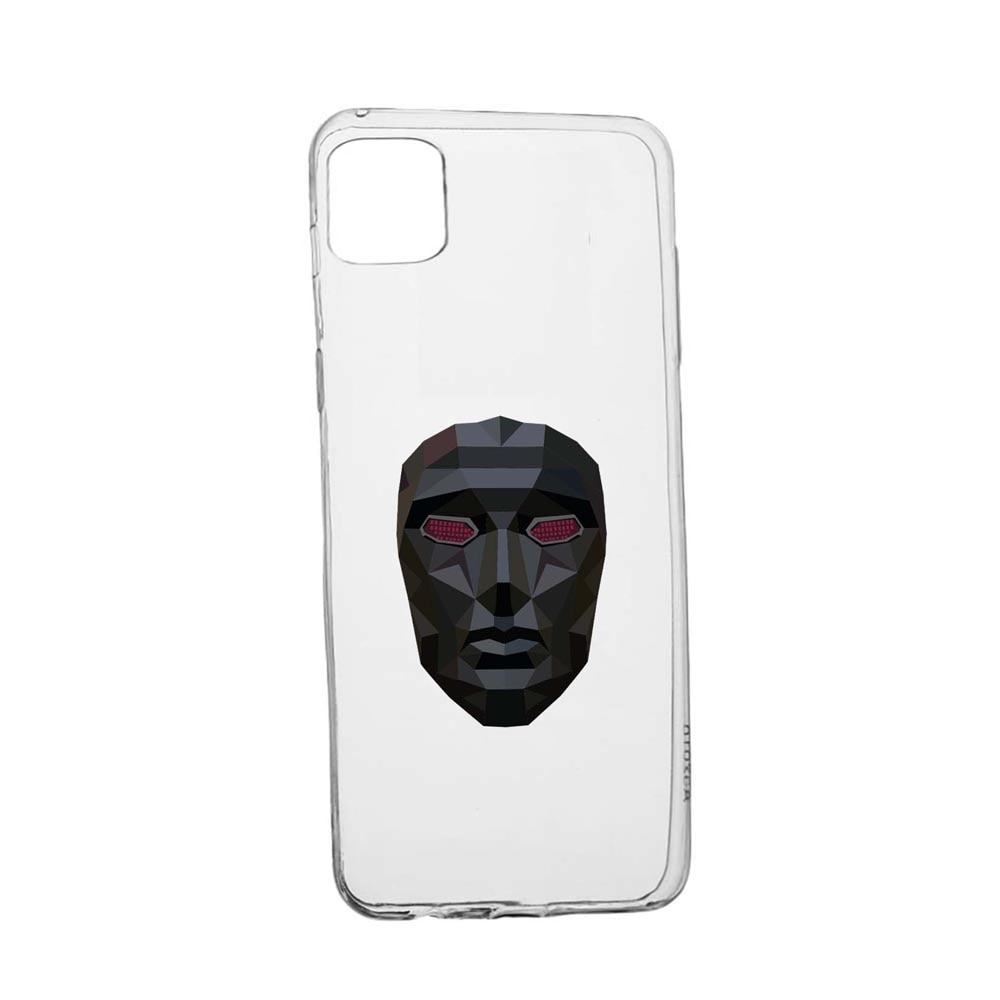 Husa Silicon Compatibila Cu Xiaomi Poco C3, Squid Game Mask Front Man, rezistenta la uzura, anti-alunecare, 844