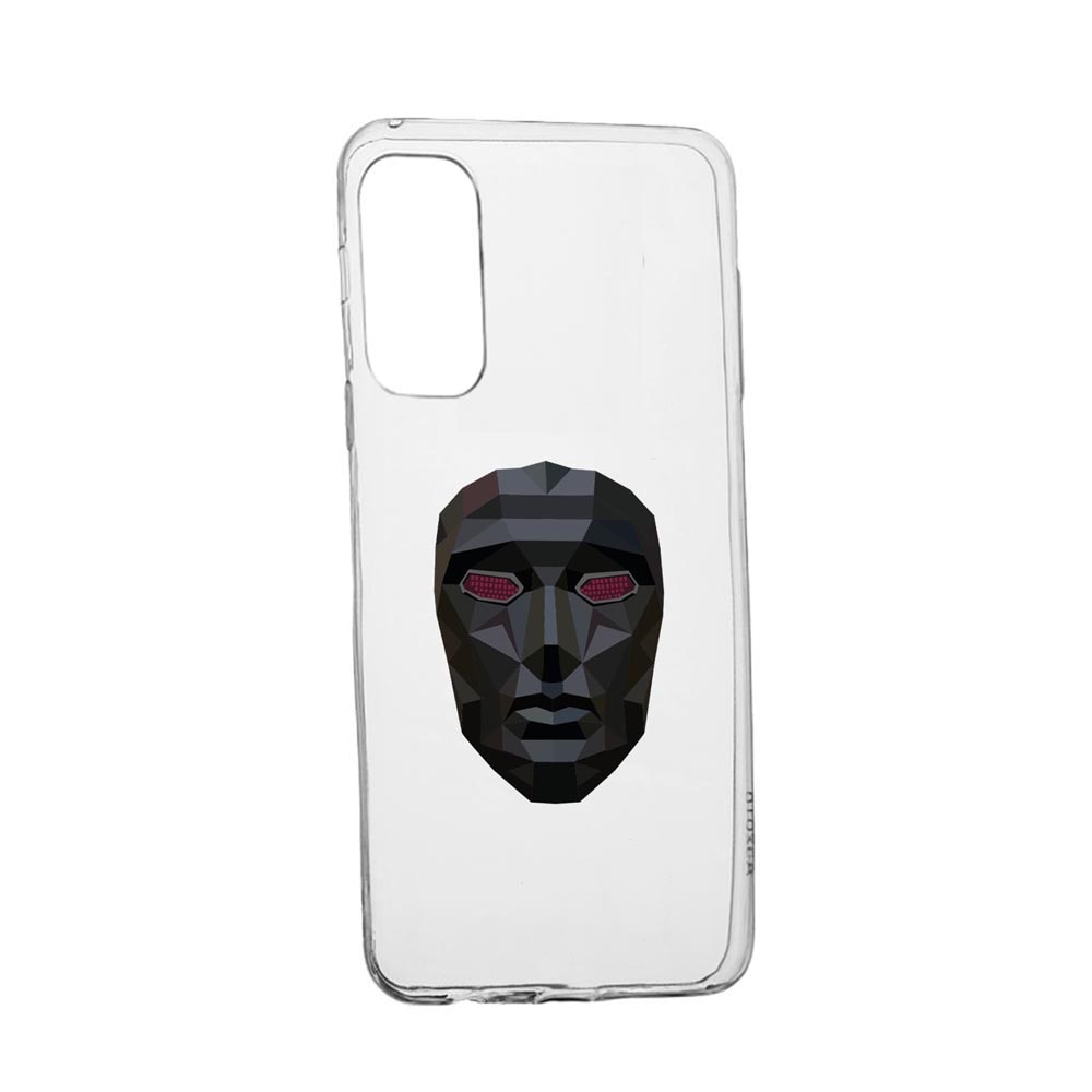 Husa Silicon Compatibila Cu OnePlus 9 Pro, Squid Game Mask Front Man, rezistenta la uzura, anti-alunecare, 844