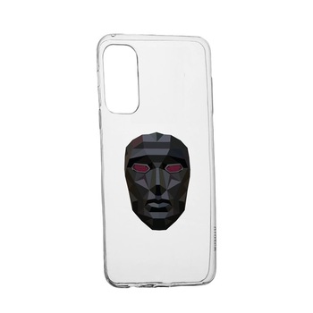 Husa Silicon Compatibila Cu Oppo Reno 4 5G, Squid Game Mask Front Man, rezistenta la uzura, anti-alunecare, 844 Husa Silicon Compatibila Cu Oppo Reno 4 5G, Squid Game Mask Front Man, rezistenta la uzura, anti-alunecare, 844