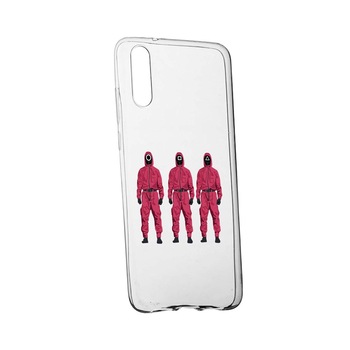 Husa Silicon Compatibila Cu Sony Xperia 1 II, Squid Game - Soldier Mask, rezistenta la uzura, anti-alunecare, 845 Husa Silicon Compatibila Cu Sony Xperia 1 II, Squid Game - Soldier Mask, rezistenta la uzura, anti-alunecare, 845