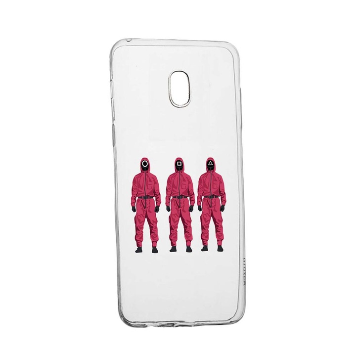 Husa Silicon Compatibila Cu Nokia 1 Plus, Squid Game - Soldier Mask, rezistenta la uzura, anti-alunecare, 845