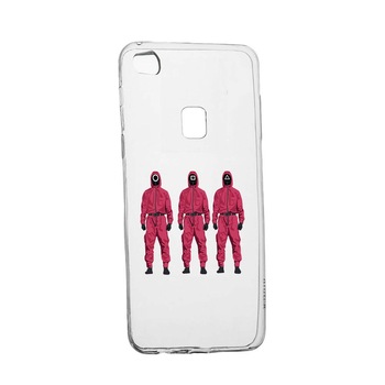 Husa Silicon Compatibila Cu Huawei Honor 8X / View 10 Lite, Squid Game - Soldier Mask, rezistenta la uzura, anti-alunecare, 845 Husa Silicon Compatibila Cu Huawei Honor 8X / View 10 Lite, Squid Game - Soldier Mask, rezistenta la uzura, anti-alunecare, 845