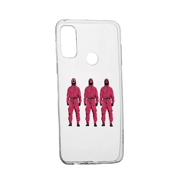 Husa Silicon Compatibila Cu Alcatel 3X 2020, Squid Game - Soldier Mask, rezistenta la uzura, anti-alunecare, 845 Husa Silicon Compatibila Cu Alcatel 3X 2020, Squid Game - Soldier Mask, rezistenta la uzura, anti-alunecare, 845