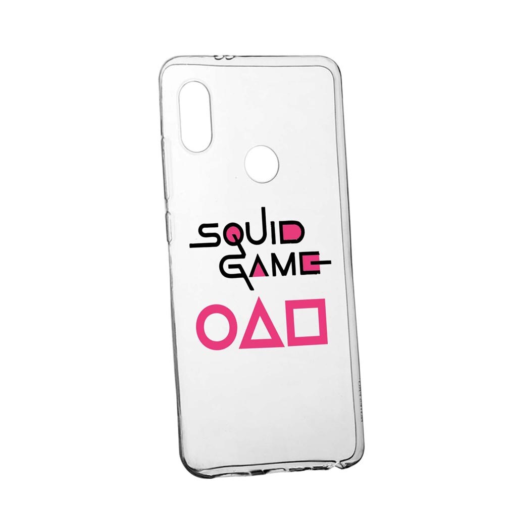 Husa Silicon Compatibila Cu Xiaomi Mi8, Squid Game - Title, rezistenta la uzura, anti-alunecare, 847