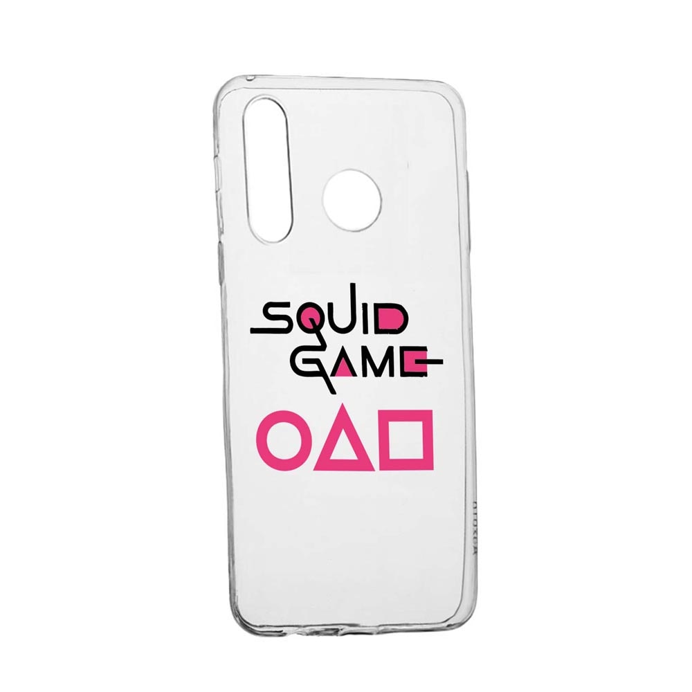 Husa Silicon Compatibila Cu Xiaomi Redmi Note 8T, Squid Game - Title, rezistenta la uzura, anti-alunecare, 847