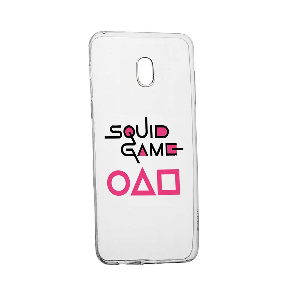 Husa Silicon Compatibila Cu Nokia 1.3, Squid Game - Title, rezistenta la uzura, anti-alunecare, 847