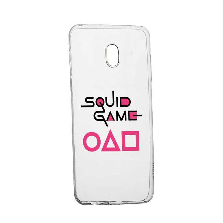 Husa Silicon Compatibila Cu Nokia 1 Plus, Squid Game - Title, rezistenta la uzura, anti-alunecare, 847