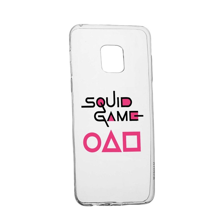 Husa Silicon Compatibila Cu Xiaomi Redmi Note 9 Pro Max, Squid Game - Title, rezistenta la uzura, anti-alunecare, 847