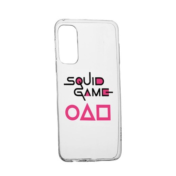 Husa Silicon Compatibila Cu Oppo Reno 4 Lite, Squid Game - Title, rezistenta la uzura, anti-alunecare, 847 Husa Silicon Compatibila Cu Oppo Reno 4 Lite, Squid Game - Title, rezistenta la uzura, anti-alunecare, 847