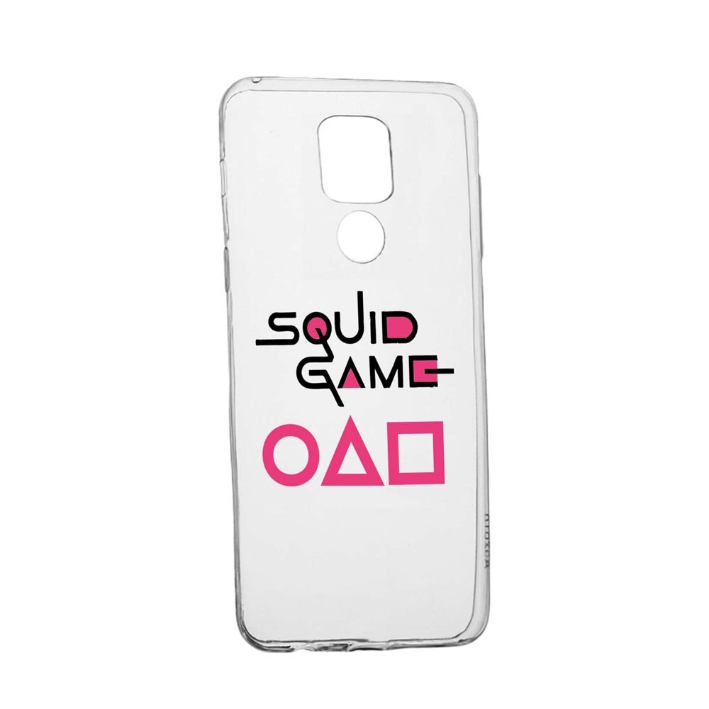 Husa Silicon Compatibila Cu Xiaomi Redmi Note 9, Squid Game - Title, rezistenta la uzura, anti-alunecare, 847