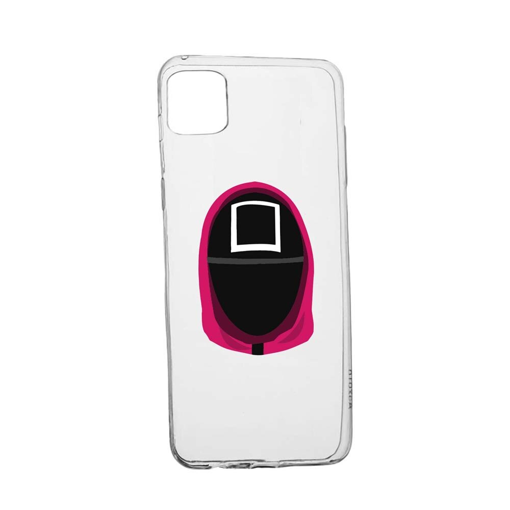 Husa Silicon Compatibila Cu Xiaomi Poco C3, Squid Game - Soldier Square, rezistenta la uzura, anti-alunecare, 848