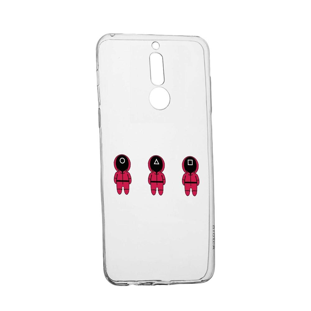 Husa Silicon Compatibila Cu LG K40 / K12 Plus, Squid Game - Soldier Cartoon, rezistenta la uzura, anti-alunecare, 849