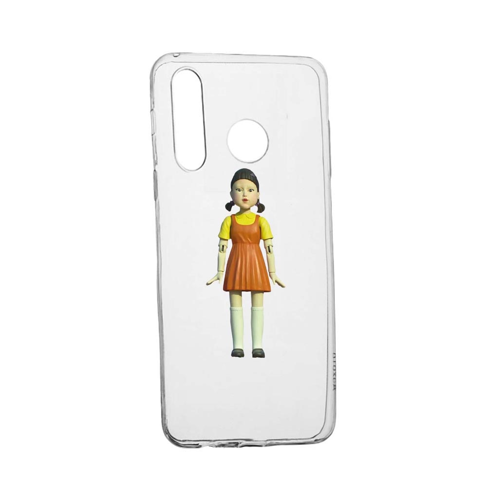 Husa Silicon Compatibila Cu Samsung Galaxy A30, Squid Game - Doll Girl, rezistenta la uzura, anti-alunecare, 851