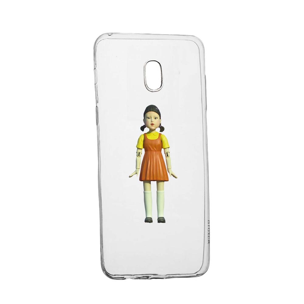 Husa Silicon Compatibila Cu Samsung Galaxy J5 2017, Squid Game - Doll Girl, rezistenta la uzura, anti-alunecare, 851