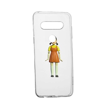 Husa Silicon Compatibila Cu LG K50 / Q60, Squid Game - Doll Girl, rezistenta la uzura, anti-alunecare, 851 Husa Silicon Compatibila Cu LG K50 / Q60, Squid Game - Doll Girl, rezistenta la uzura, anti-alunecare, 851