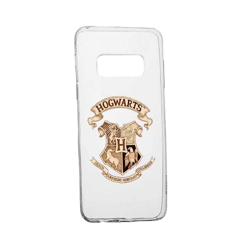 Husa Silicon Compatibila Cu Samsung Galaxy S10, Hogwarts Harry Potter, rezistenta la uzura, anti-alunecare, 852