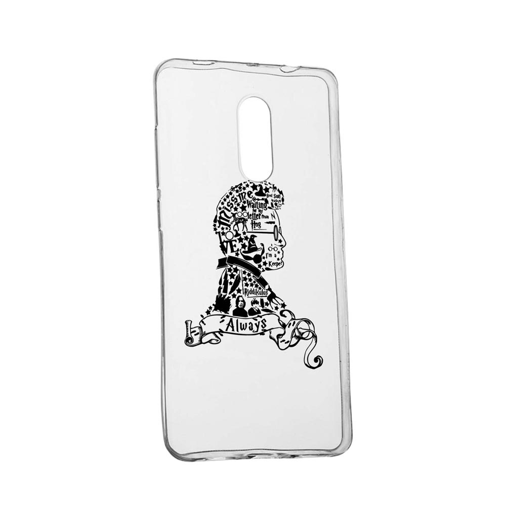 Husa Silicon Compatibila Cu Alcatel 3L (2019), Harry Potter Face, rezistenta la uzura, anti-alunecare, 855