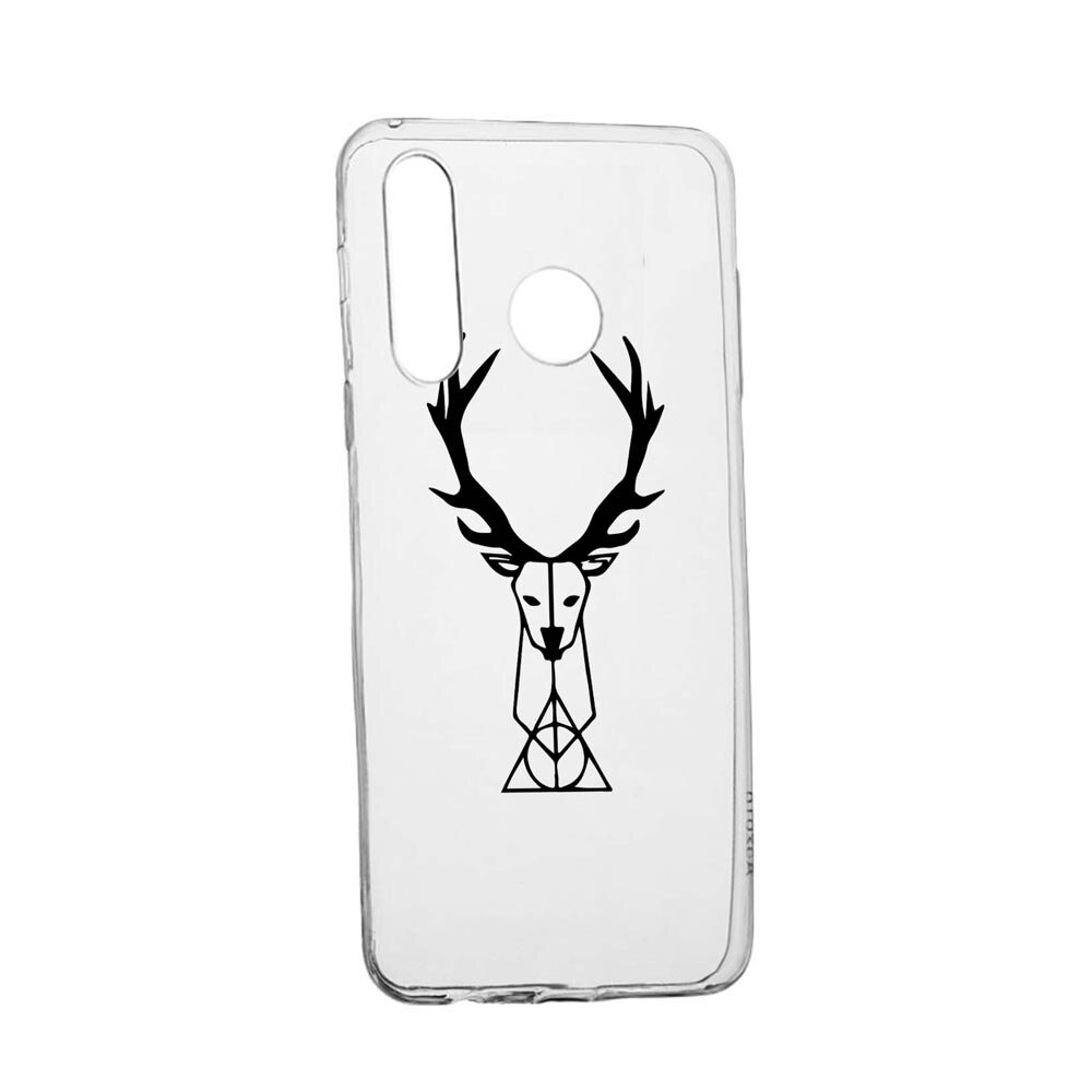 Husa Silicon Compatibila Cu Samsung Galaxy A60, Harry Potter Patronus Deer, rezistenta la uzura, anti-alunecare, 856