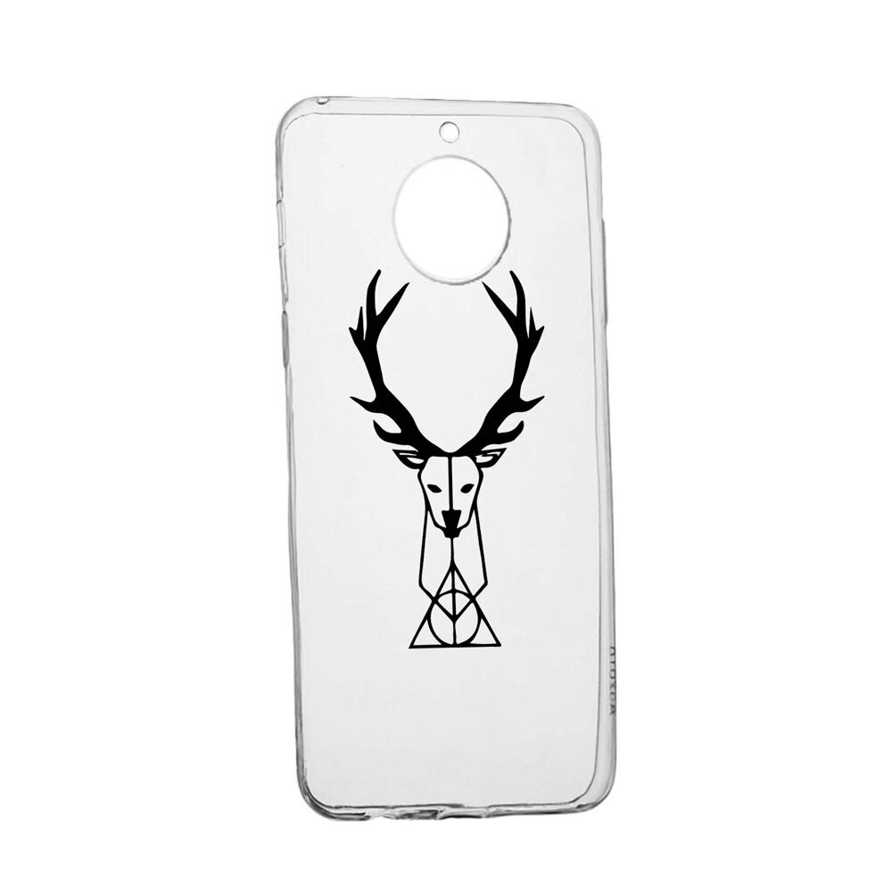 Husa Silicon Compatibila Cu Nokia 7.2, Harry Potter Patronus Deer, rezistenta la uzura, anti-alunecare, 856