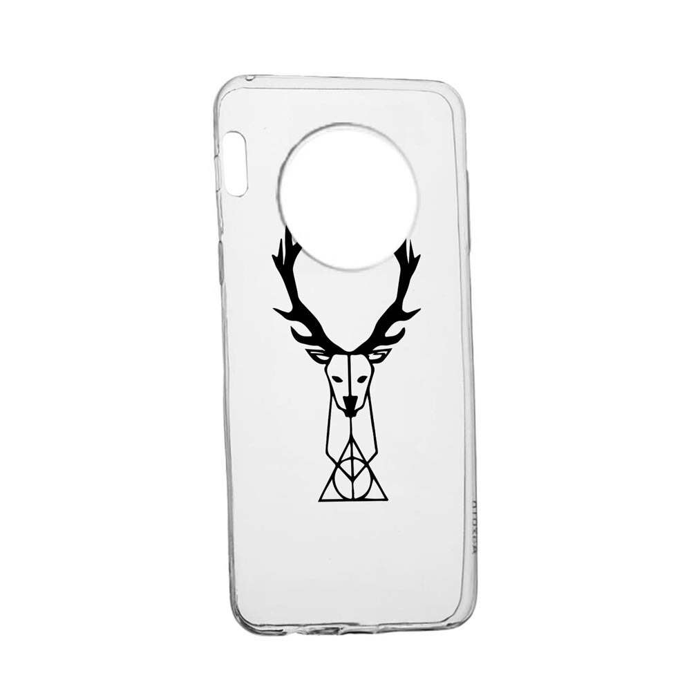 Husa Silicon Compatibila Cu Huawei Mate 30 Pro, Harry Potter Patronus Deer, rezistenta la uzura, anti-alunecare, 856