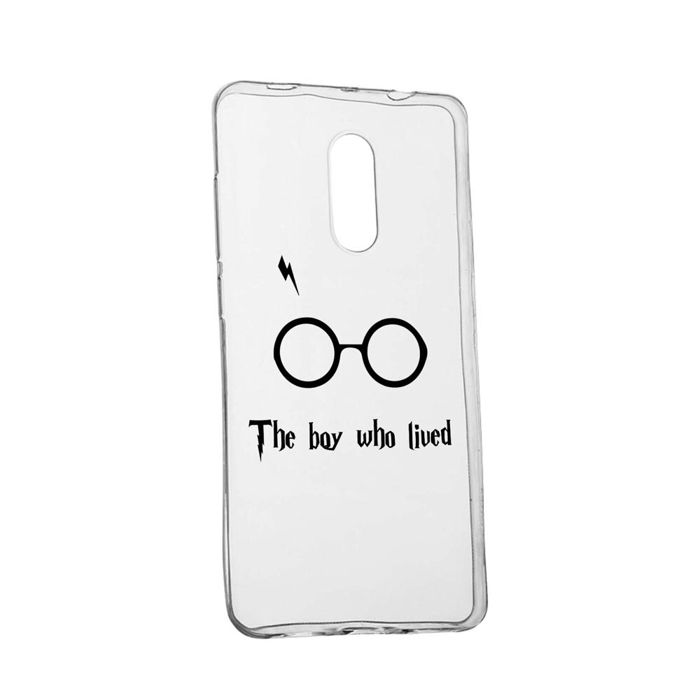 Husa Silicon Compatibila Cu Nokia 3.2, The Boy Who Lived, rezistenta la uzura, anti-alunecare, 858