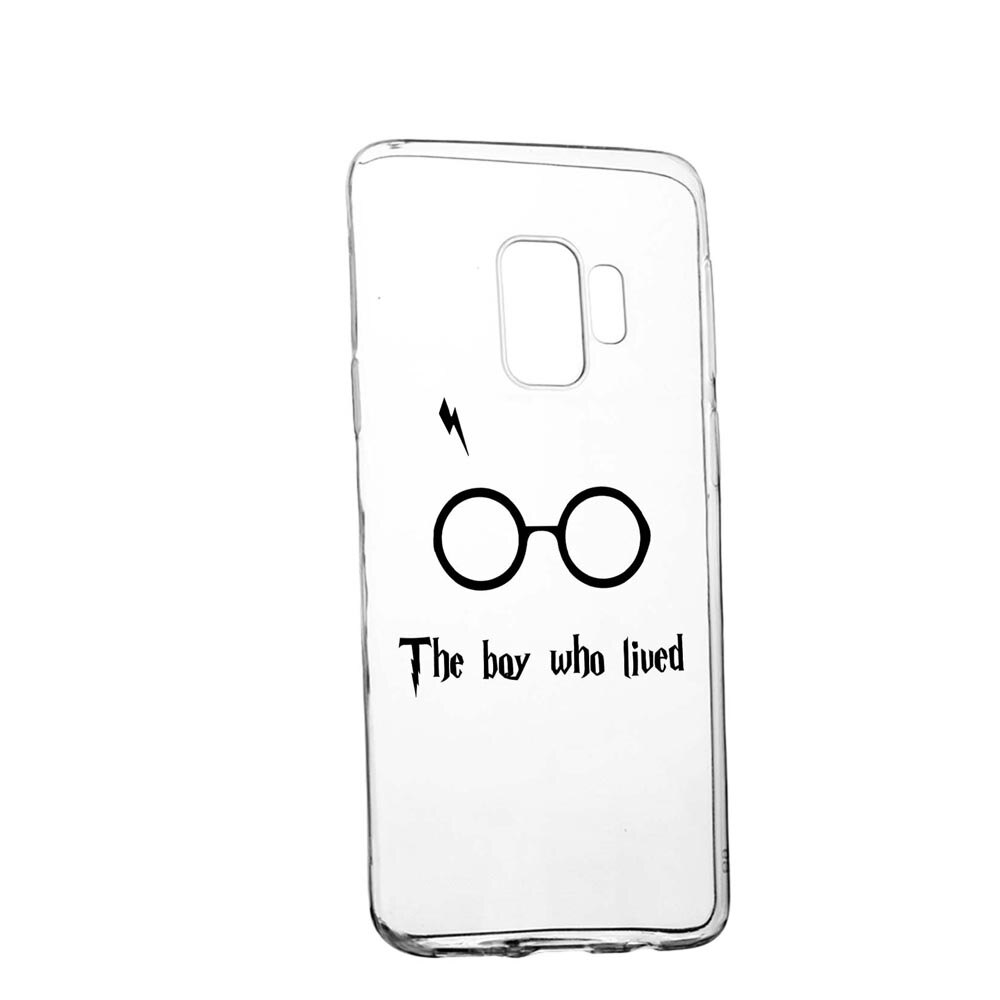 Husa Silicon Compatibila Cu Samsung Galaxy S9 Plus, The Boy Who Lived, rezistenta la uzura, anti-alunecare, 858