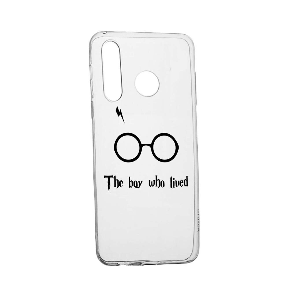 Husa Silicon Compatibila Cu Samsung Galaxy A30, The Boy Who Lived, rezistenta la uzura, anti-alunecare, 858