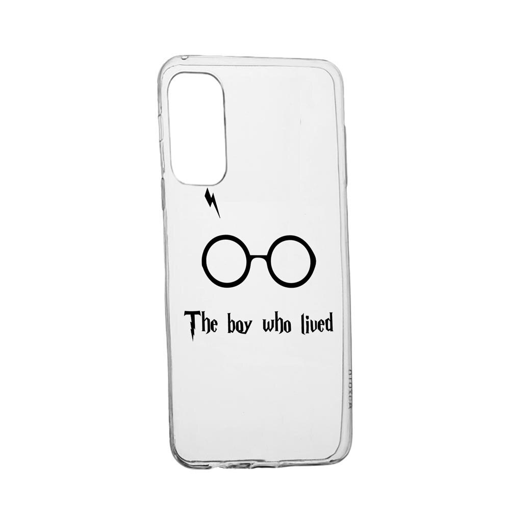 Husa Silicon Compatibila Cu Samsung Galaxy S21 Plus, The Boy Who Lived, rezistenta la uzura, anti-alunecare, 858