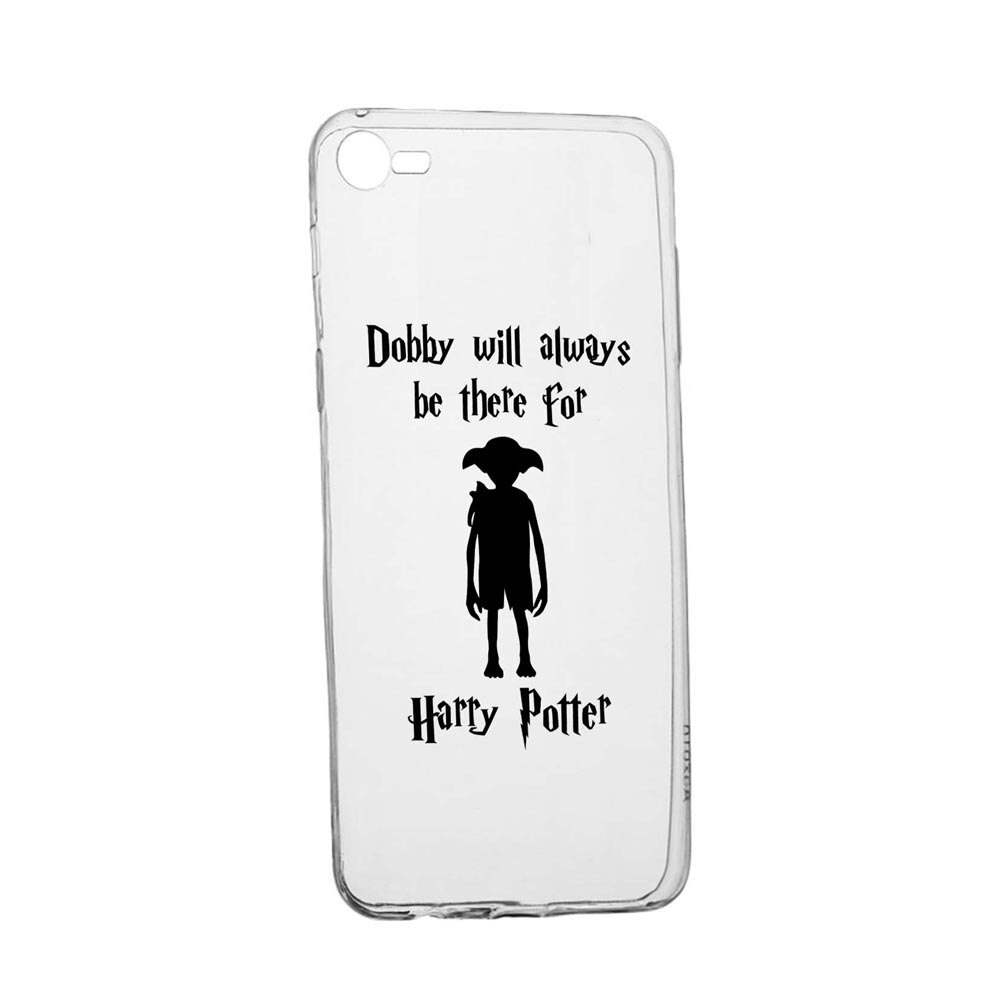 Husa Silicon Compatibila Cu Apple iPhone 7 / 8, Dobby Will Always Be There, rezistenta la uzura, anti-alunecare, 859