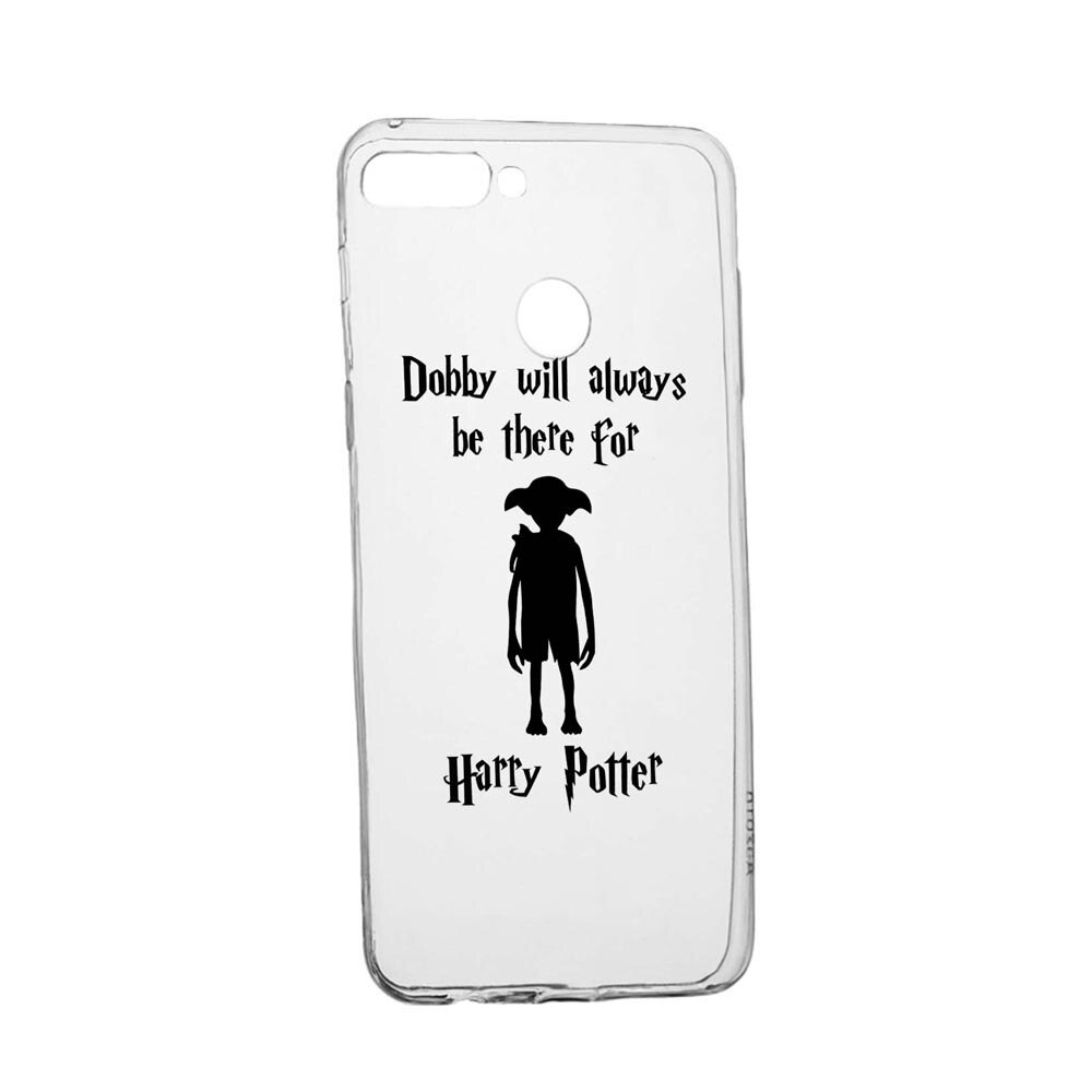 Husa Silicon Compatibila Cu Oppo A12, Dobby Will Always Be There, rezistenta la uzura, anti-alunecare, 859