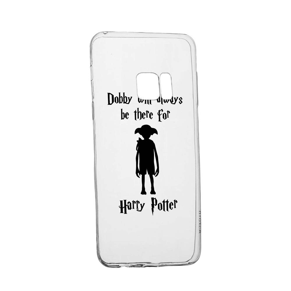 Husa Silicon Compatibila Cu Samsung Galaxy S6, Dobby Will Always Be There, rezistenta la uzura, anti-alunecare, 859